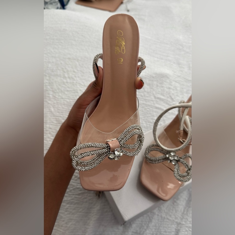 Strapped up Fashion Nova Heels